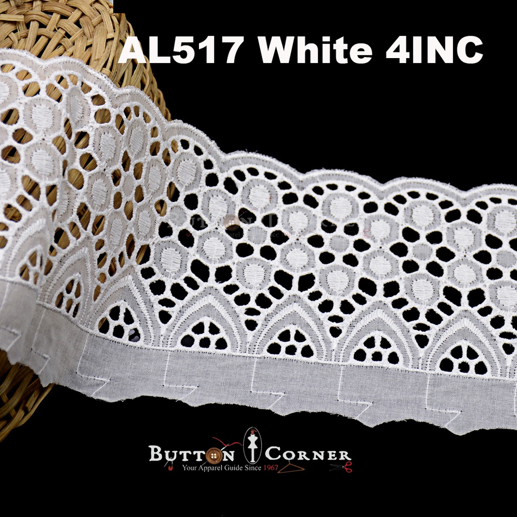 Cotton One Side Border Lace