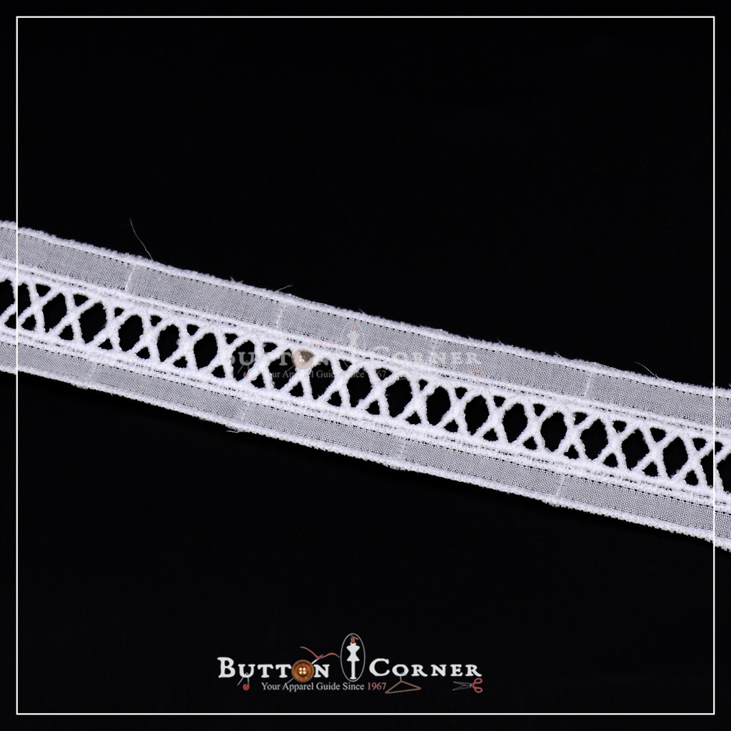 Cotton Double Side Border Lace