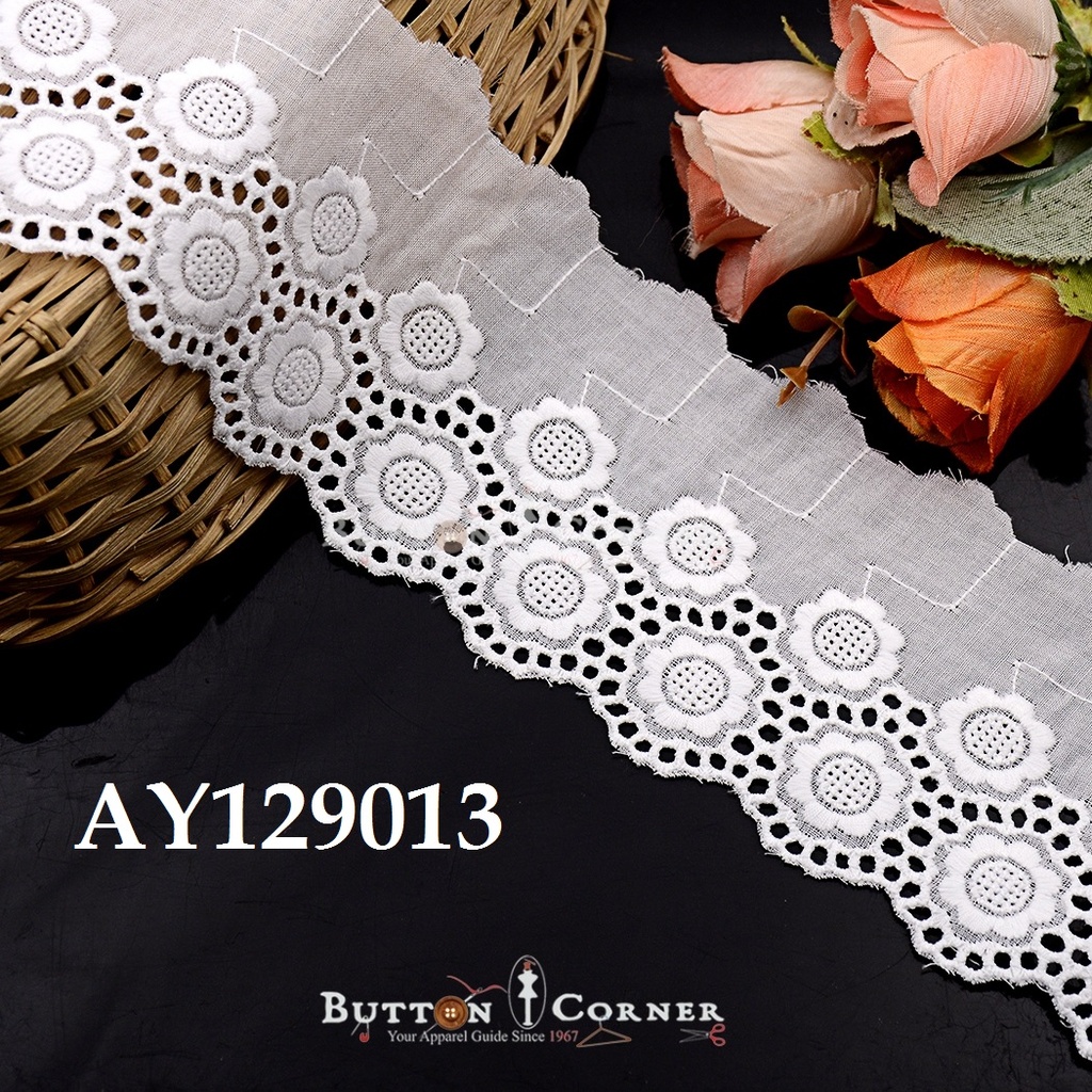 Cotton One Side Border Lace