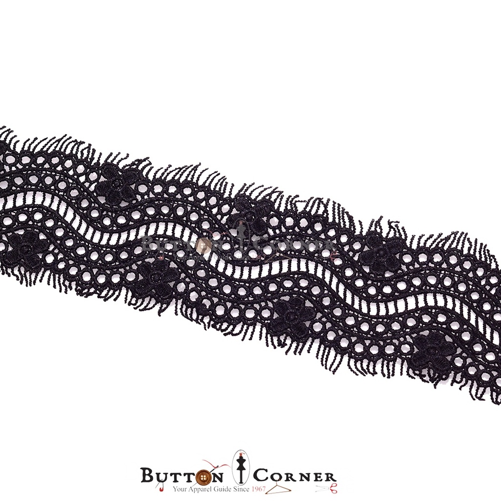 Double Side Border Shuttle Lace