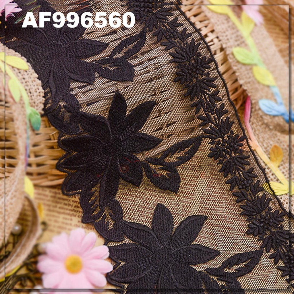 One Side Border Net Lace