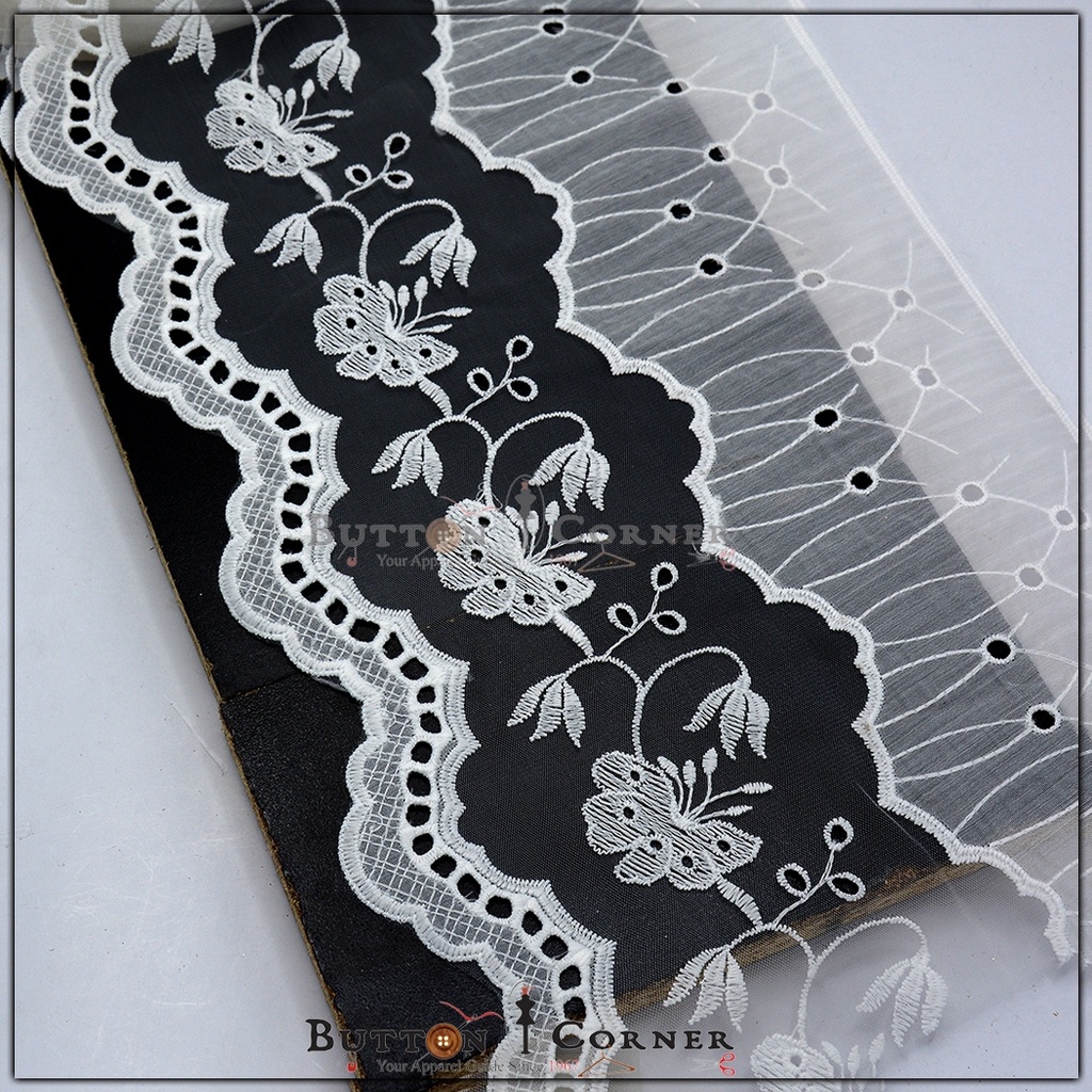Cotton One Side Border Lace