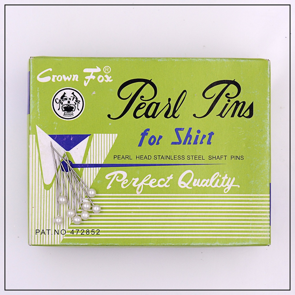 Pearl Head Pin for Shirt
