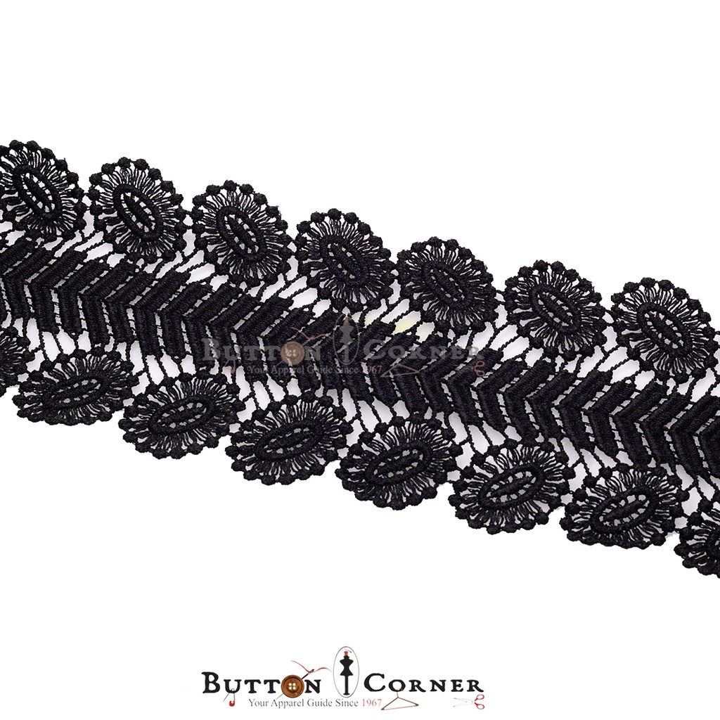 Double Side Border Shuttle Lace