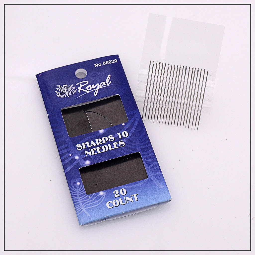 Royal Brand Sharps Sewing Needles.