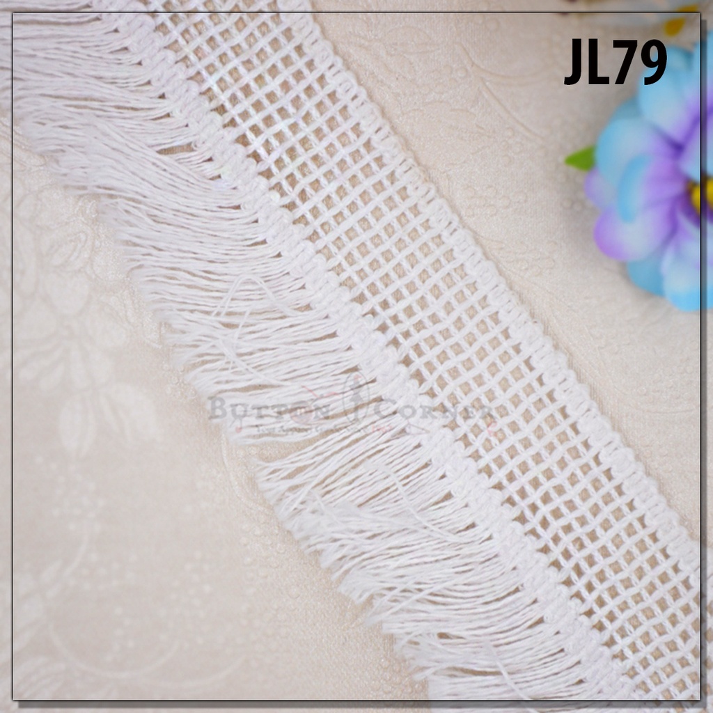 One Side Border Hanging Lace