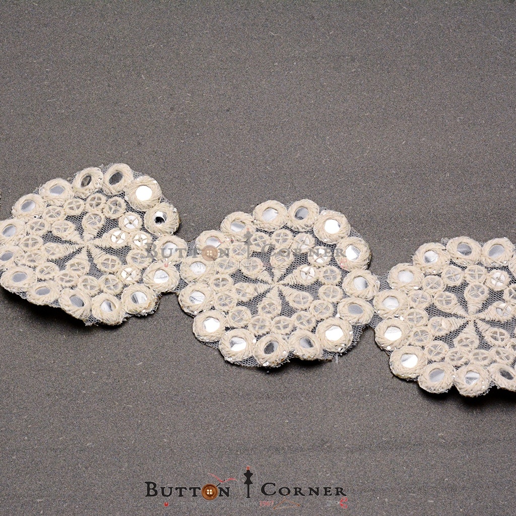 Fancy Sequence Embroidery Lace