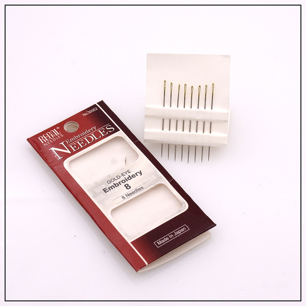 Embroidery Needles In Gold Eye (Regal)