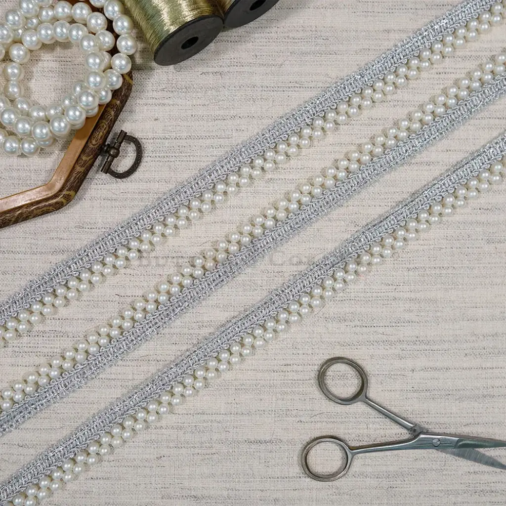 Metallic Yarn, Gota, Pearl, Edge Lace
