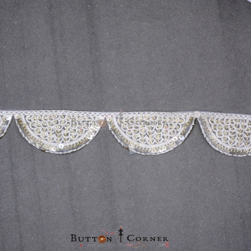 Fancy Embroidery Sequence Lace