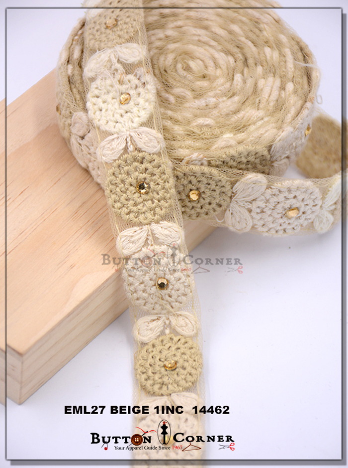 Double Side Border Embroidery Lace