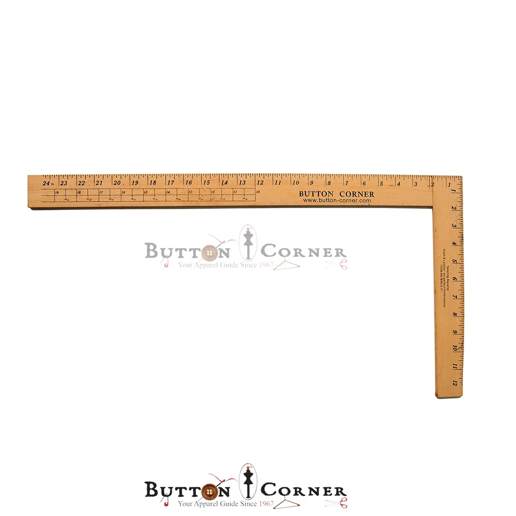 Wooden Tailoring L-Shape Scale