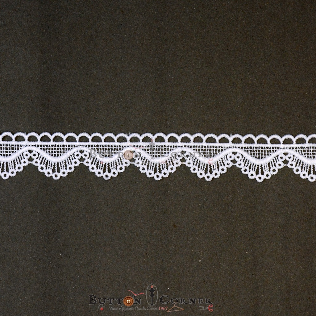 One Side Border Shuttle Lace