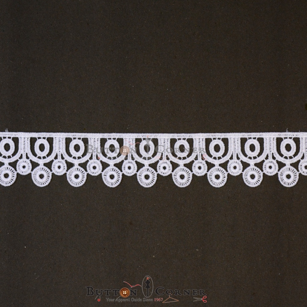 One Side Border Shuttle Lace