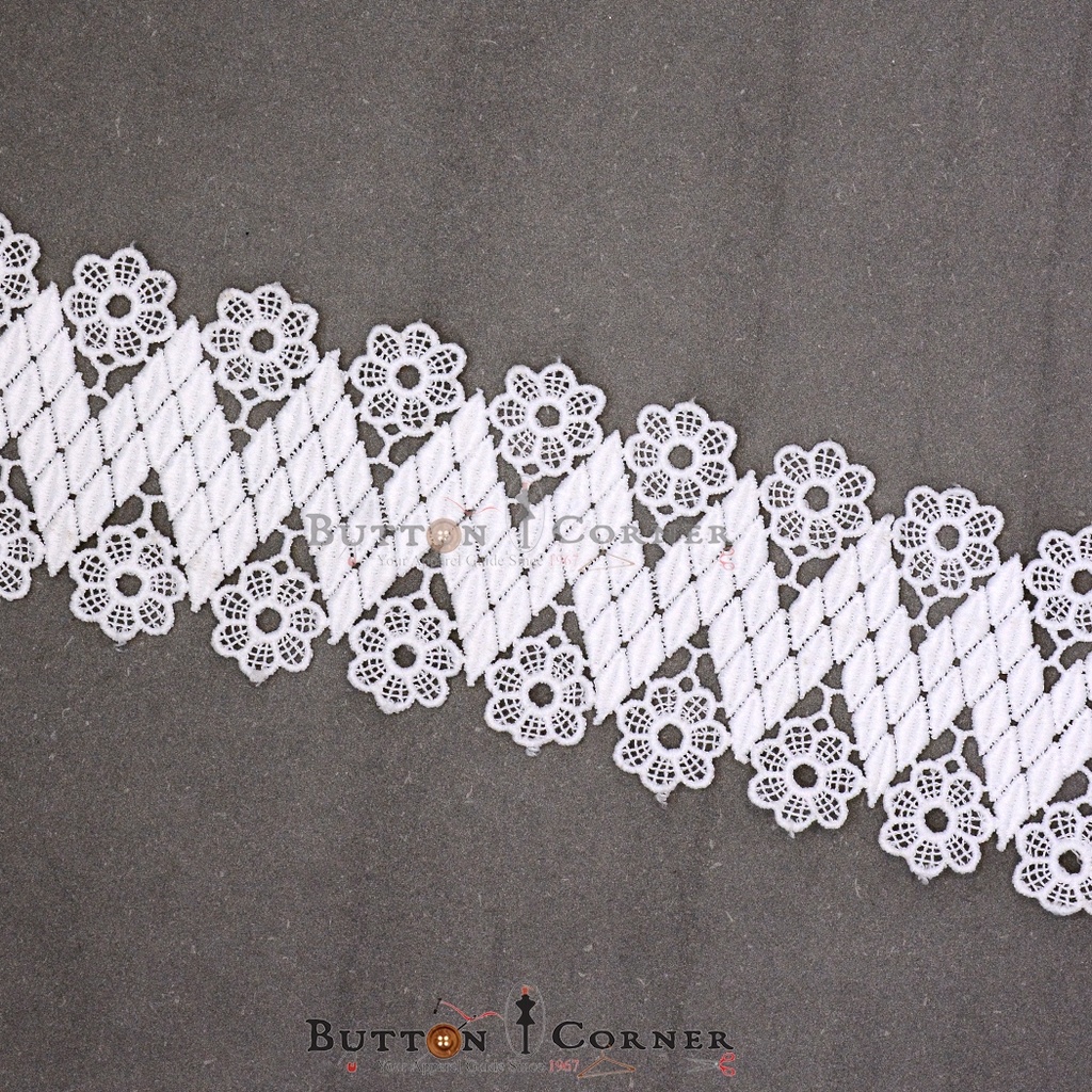 Double Side Border Shuttle Lace