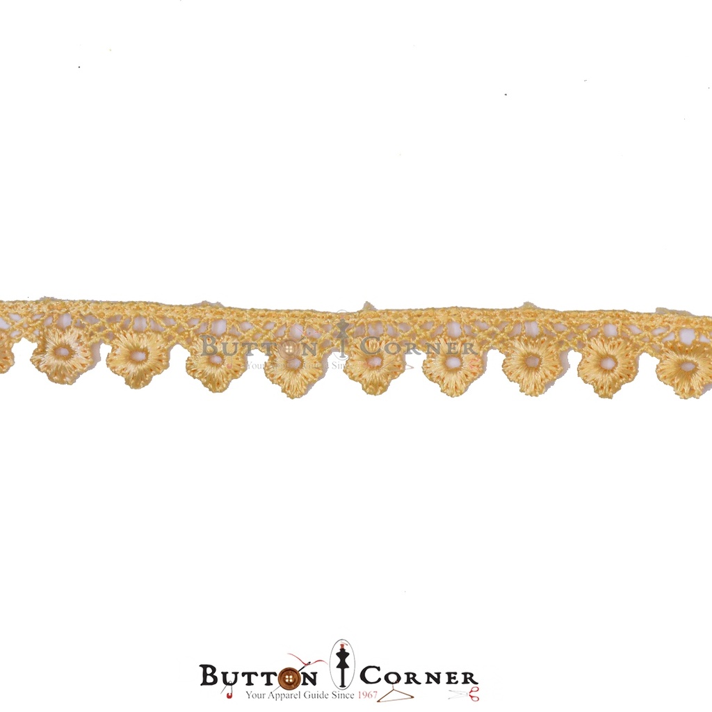 One Side Border Shuttle Lace