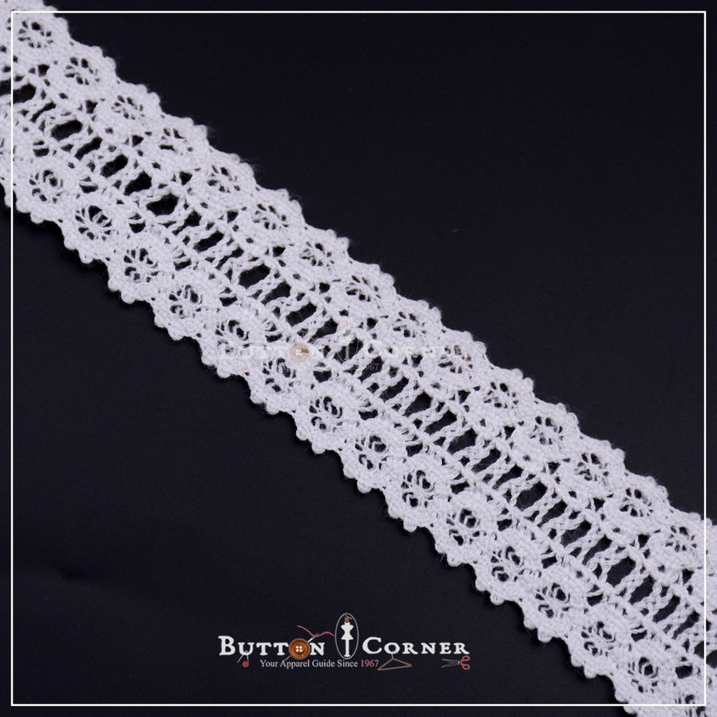 Double Side Border Crochet Lace