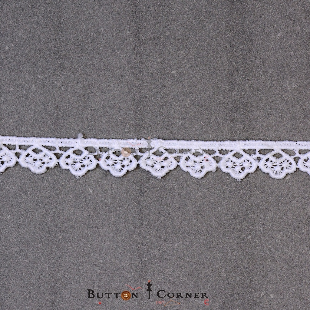 One Side Border Shuttle Lace