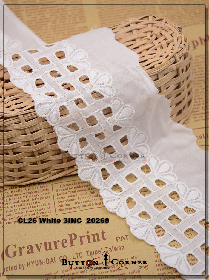 Cotton One Side Border Lace