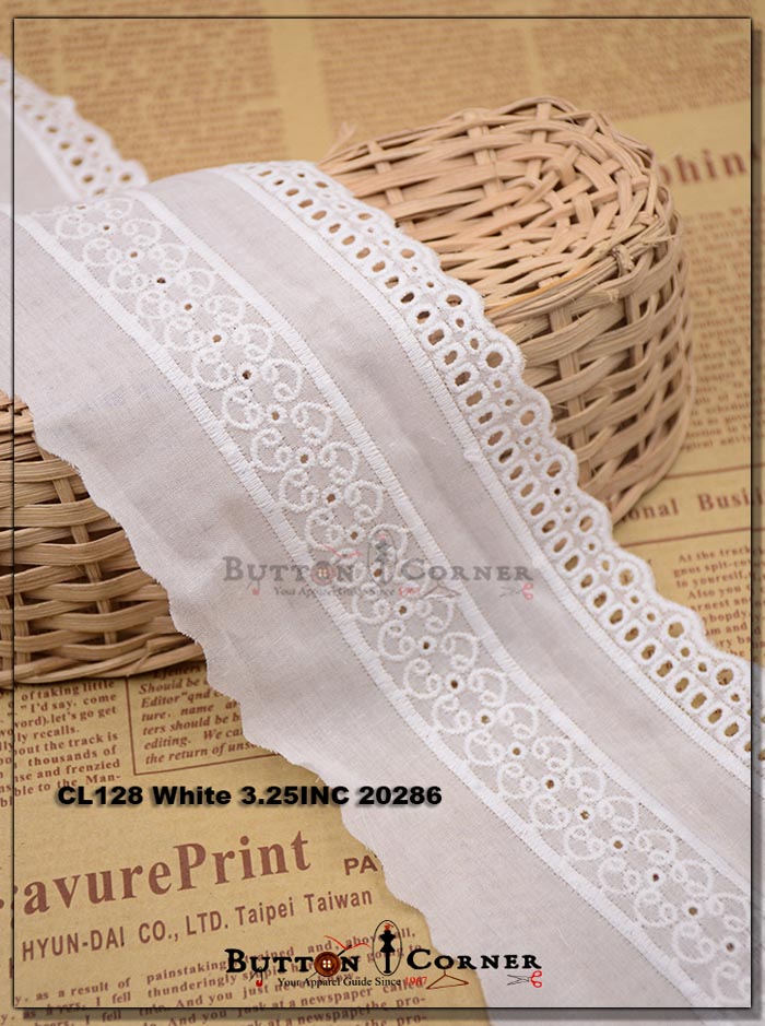 Cotton One Side Border Lace