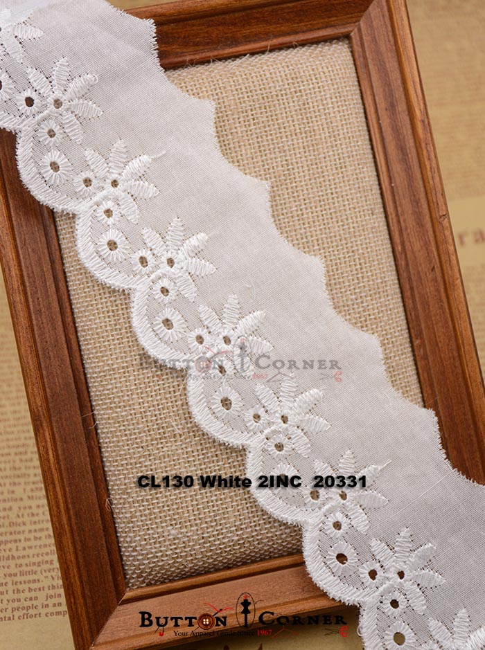 Cotton One Side Border Lace