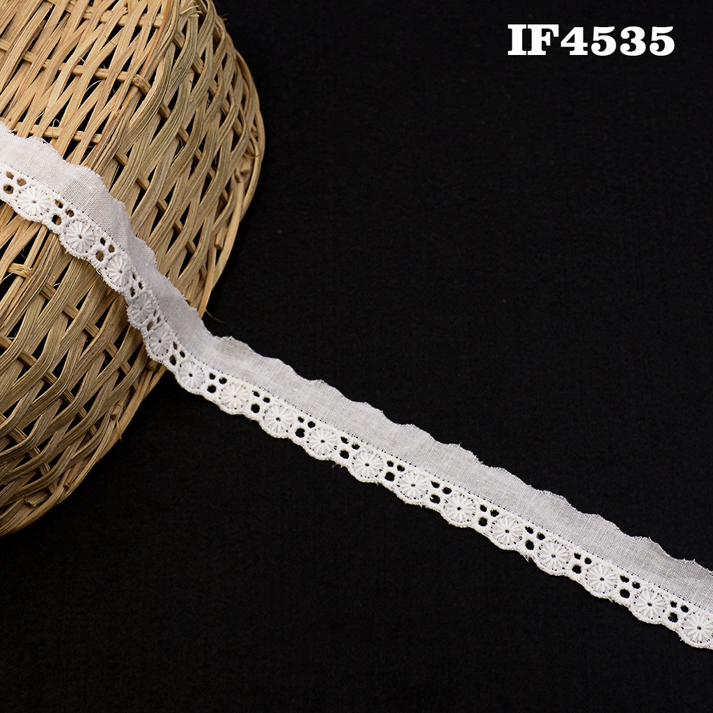 Cotton One Side Border Lace