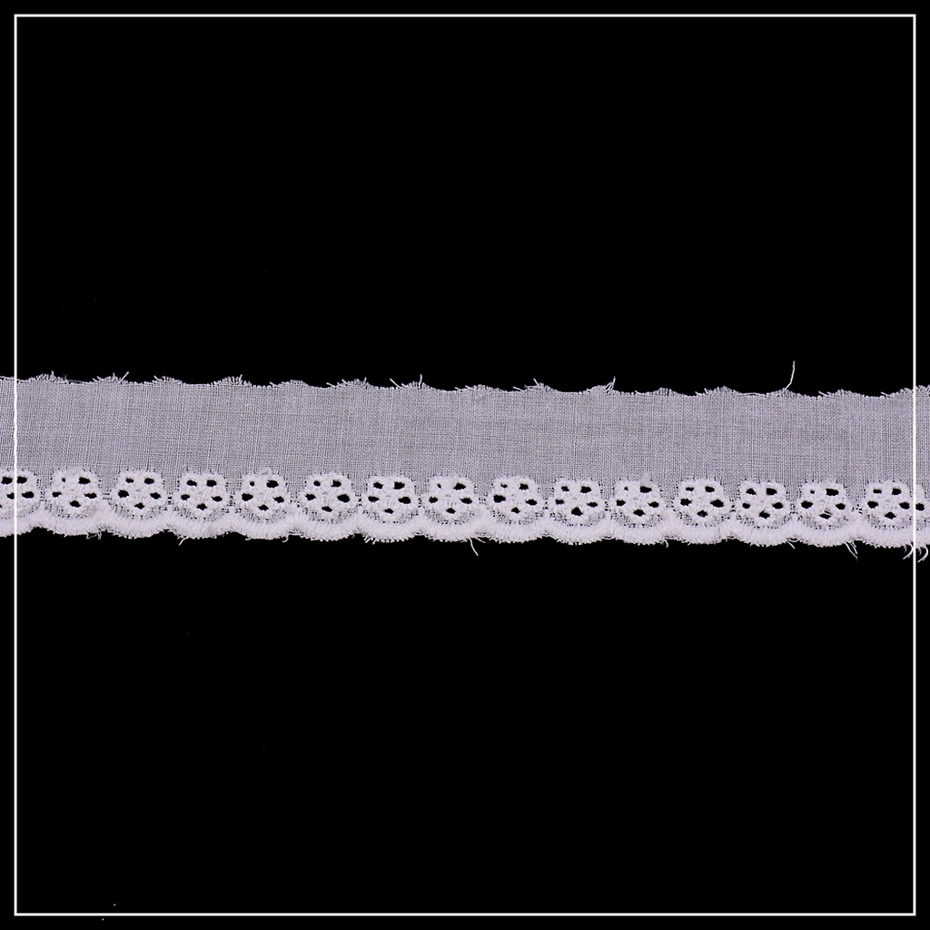One Side Border Cotton Lace