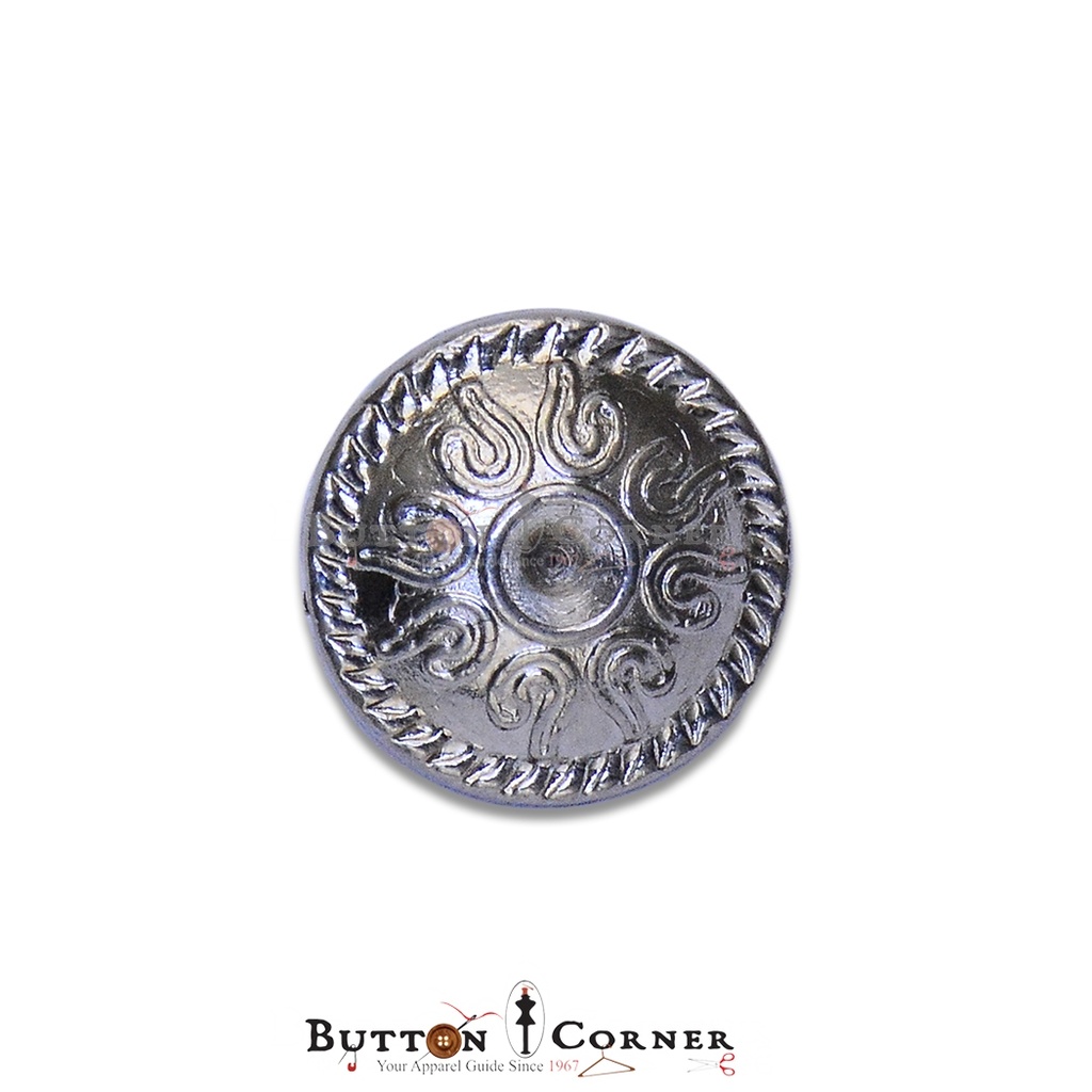 Antique Design Metal Shank Button