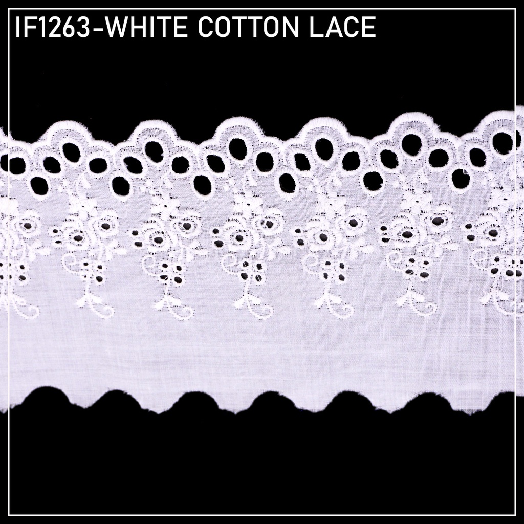 Cotton One Side Border Lace