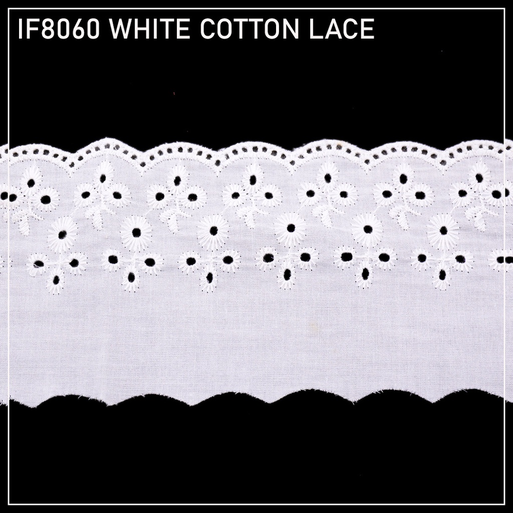 Cotton One Side Border Lace