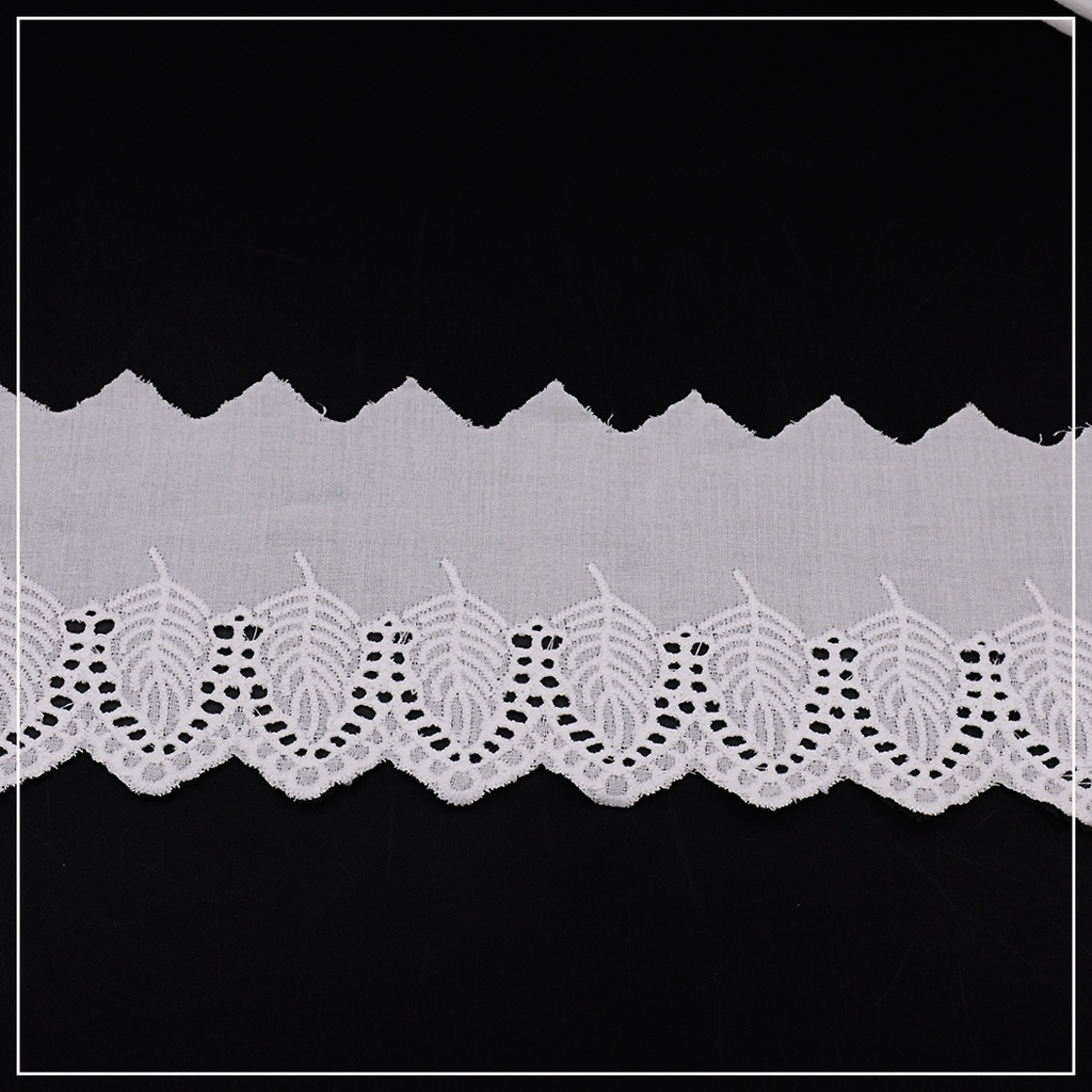 Cotton One Side Border Lace