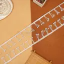 Fancy Pearl&Beads Hanging Lace