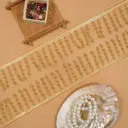 Fancy Glass Beads Hanging Lace