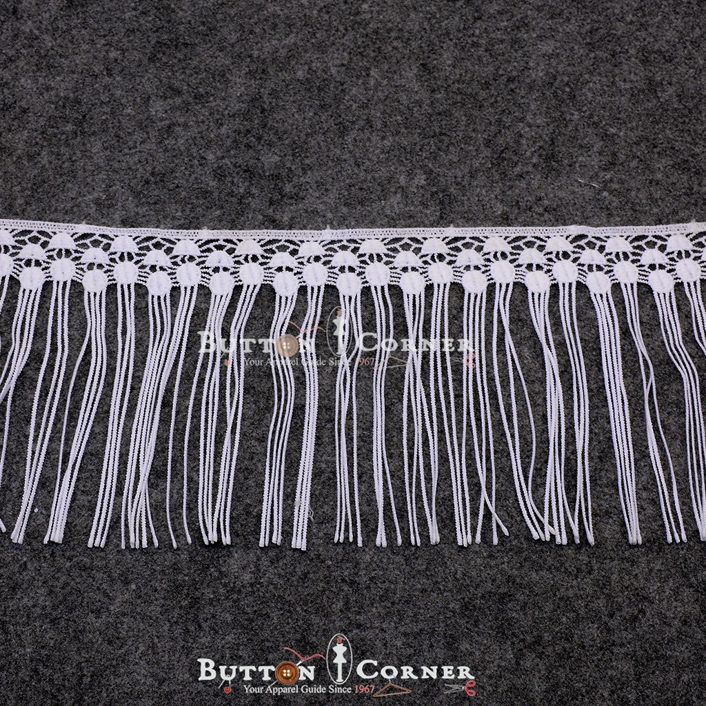 One Side Border Shuttle Hanging Lace