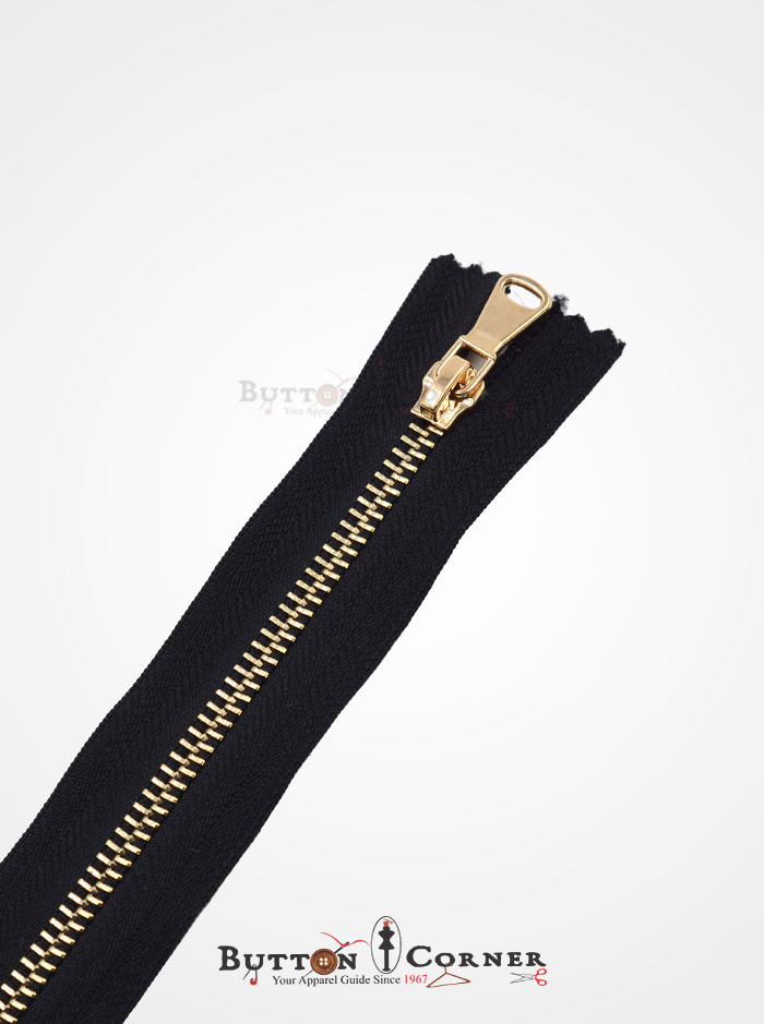 Open End Brass Zip No.3 (Yard)