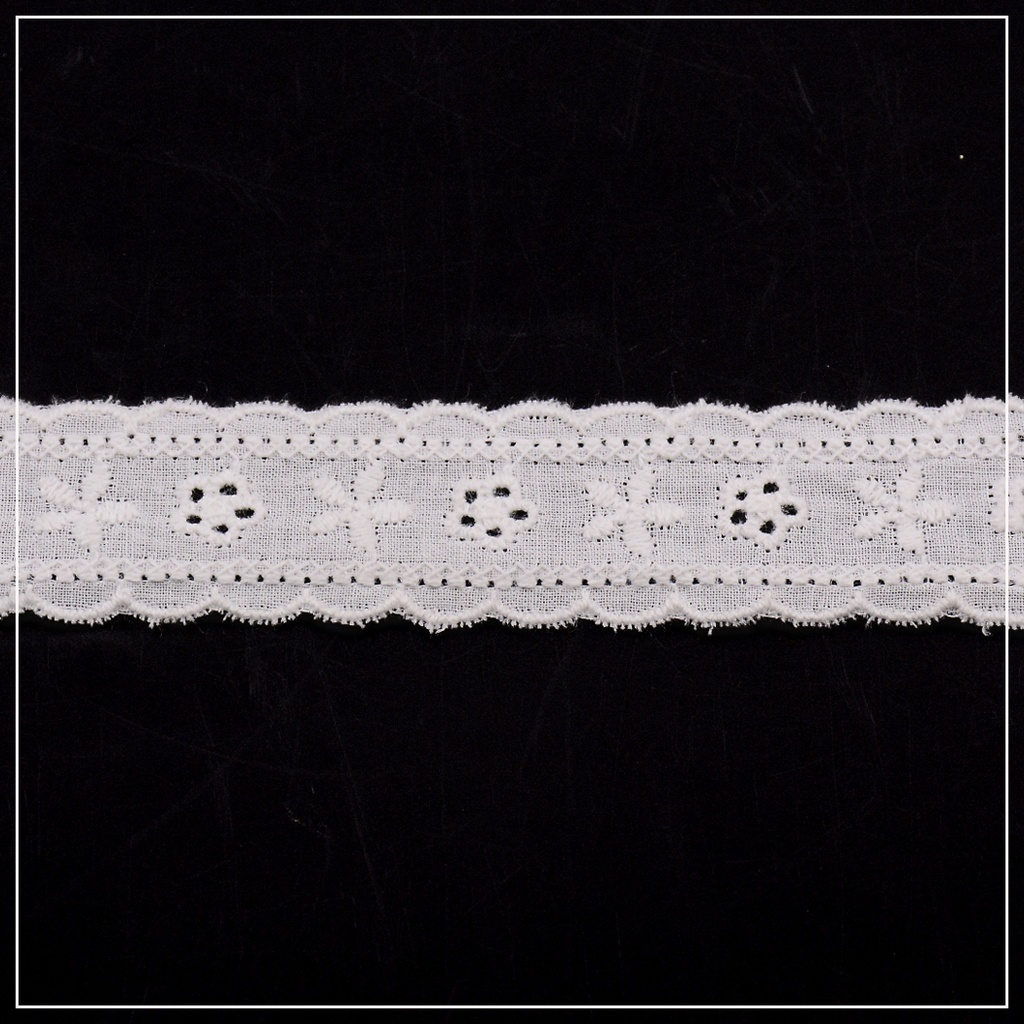 Cotton Double Side Border Lace