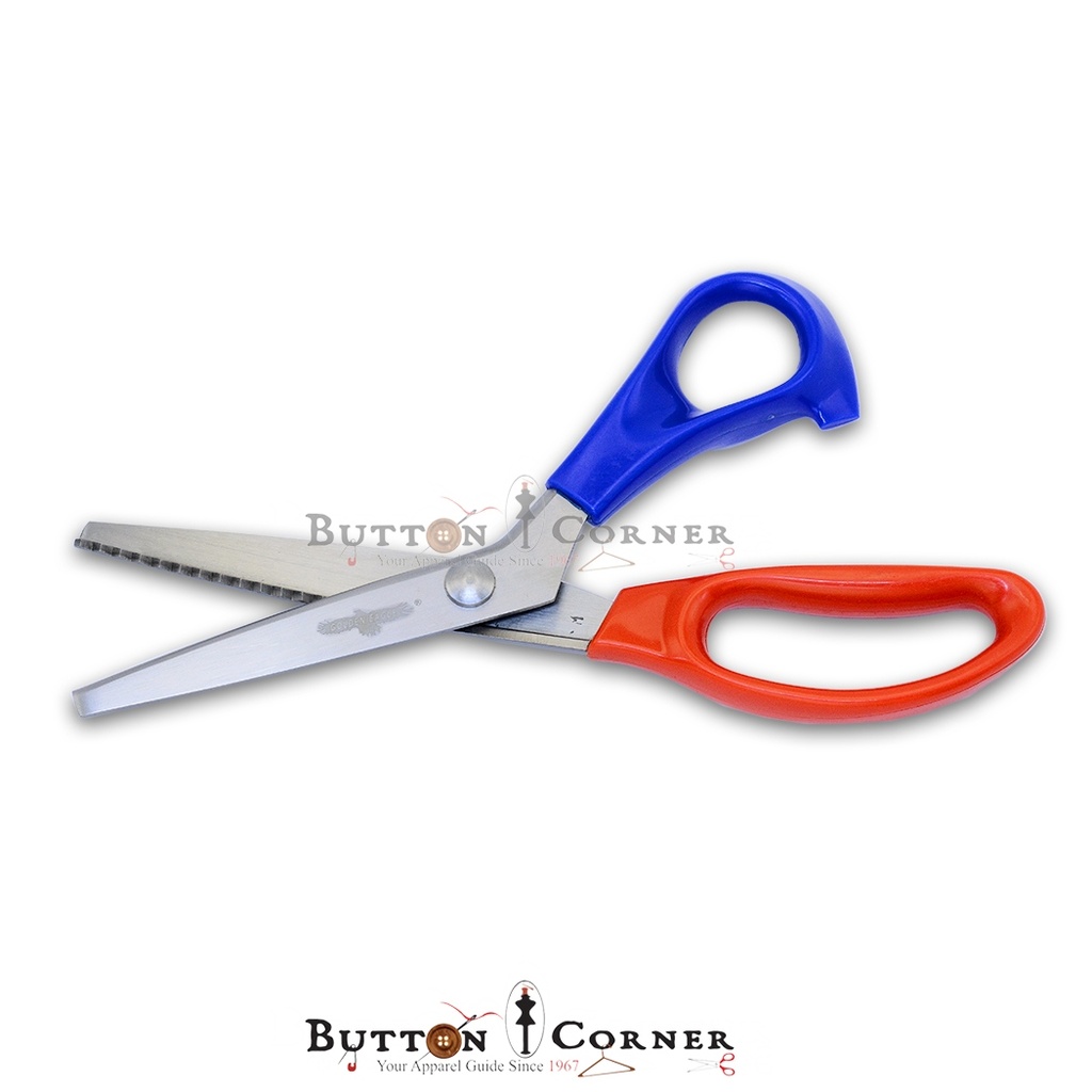Pinking Shears Scissor With Zigzag Teeth