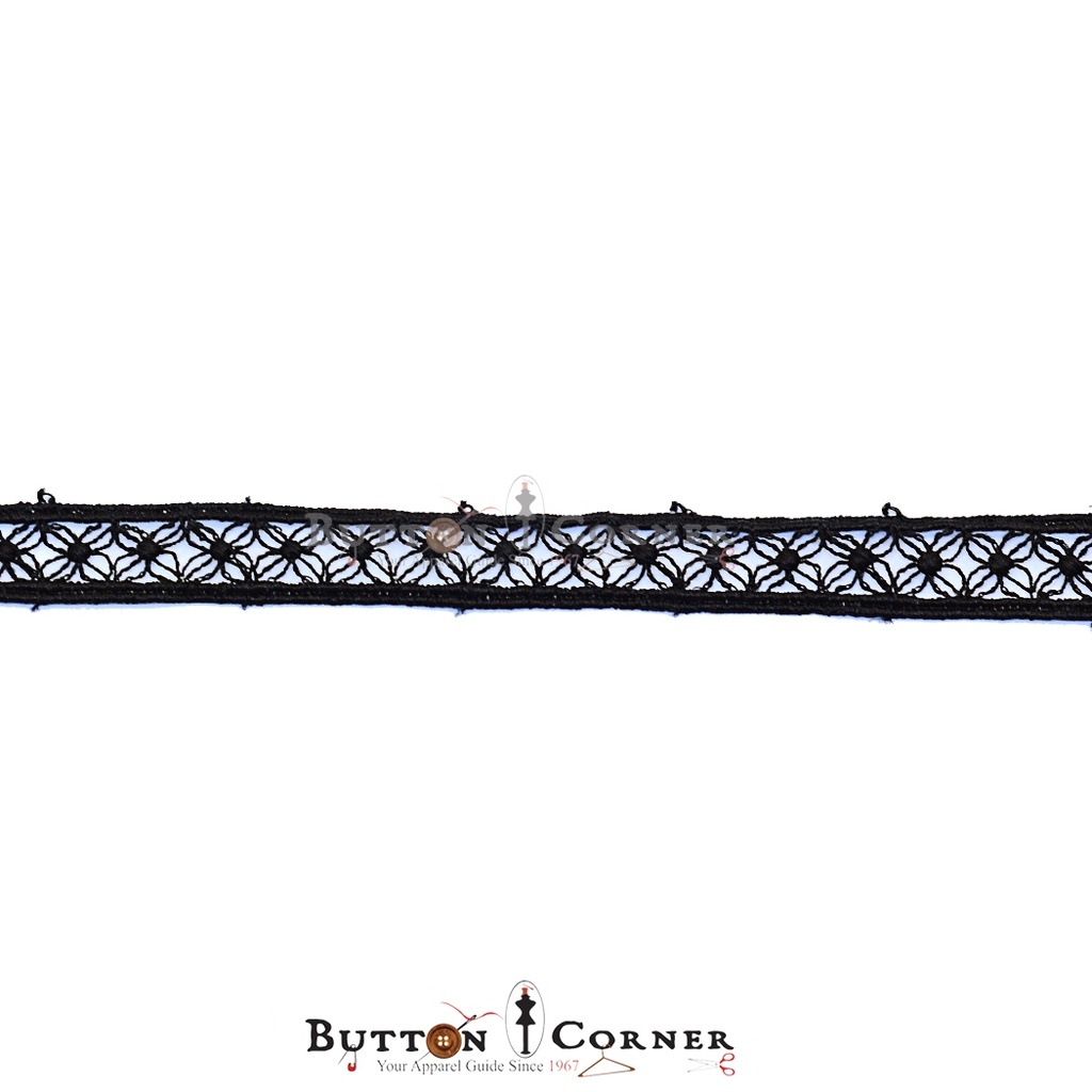Double Side Border Shuttle Lace