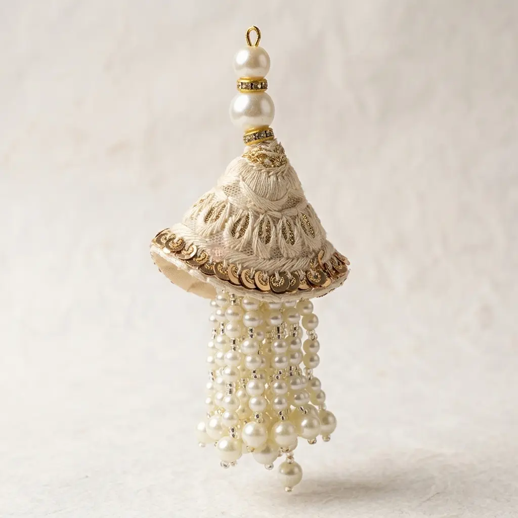 Fancy Sequence Pearl Tassel