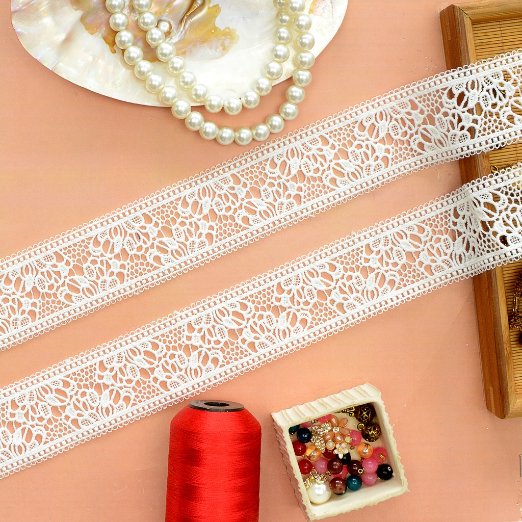 Double Side Border Shuttle Lace