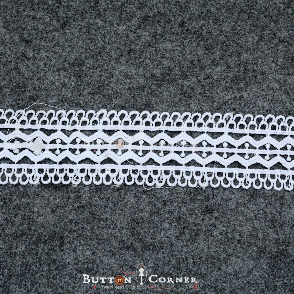 Double Side Border Shuttle Lace