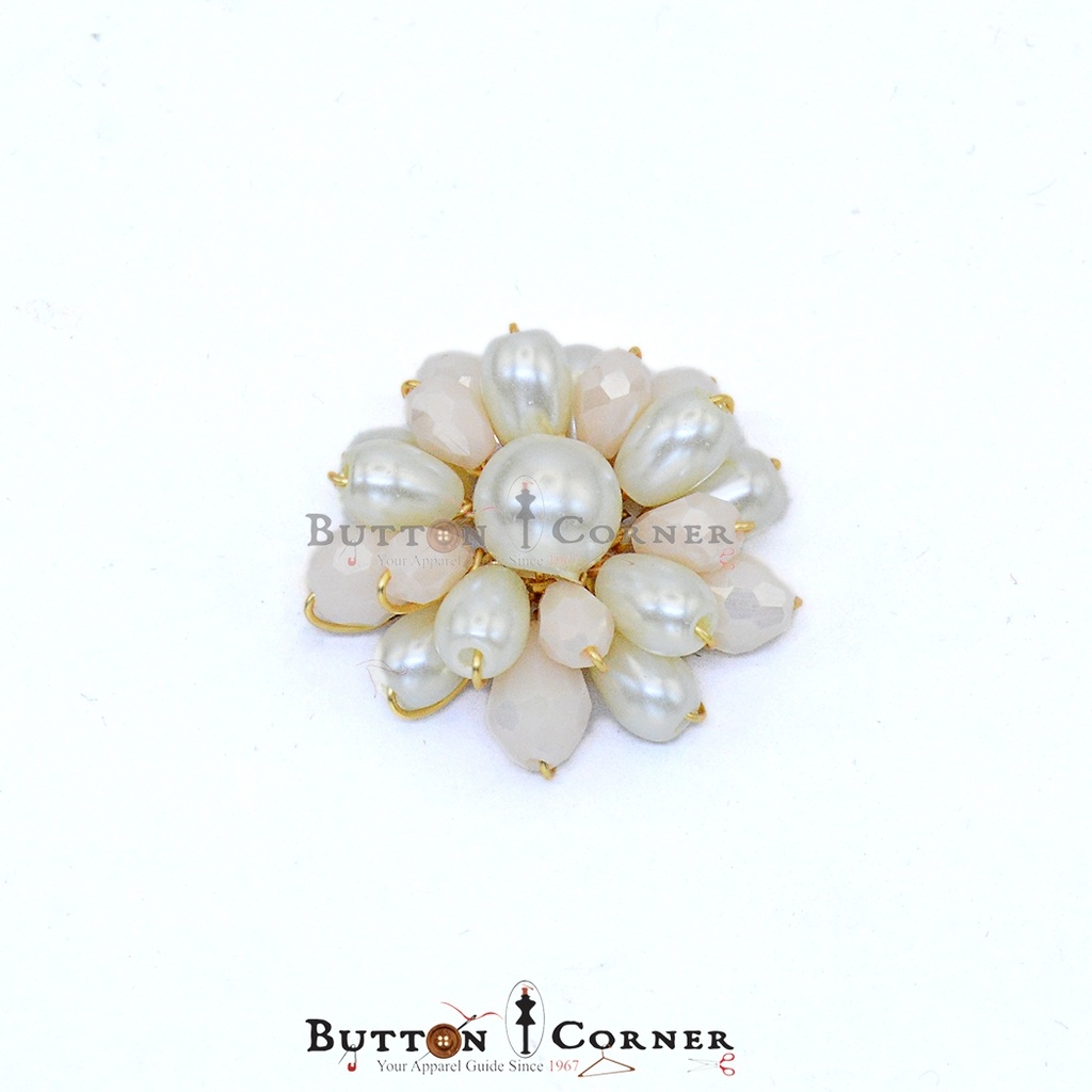 Sunflower Shape Fancy Button