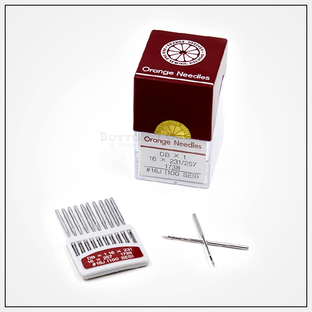 JUKI Machine Needles (Orange)
