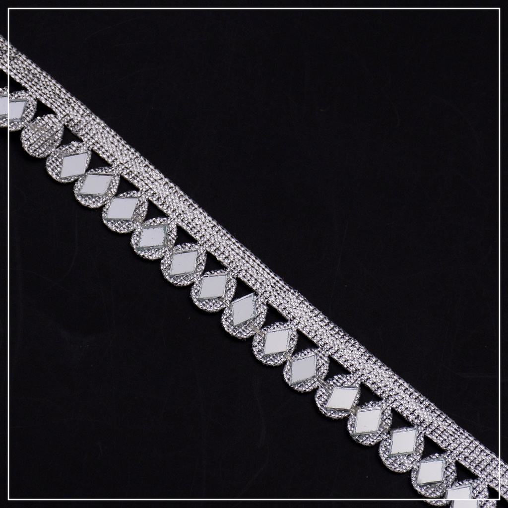 Fancy Gota Mirror Lace