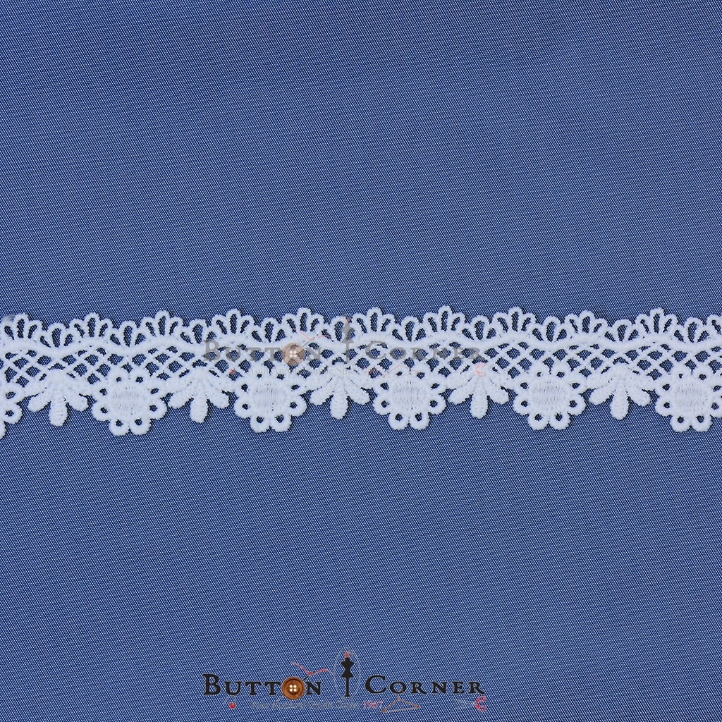 One Side Border Shuttle Lace