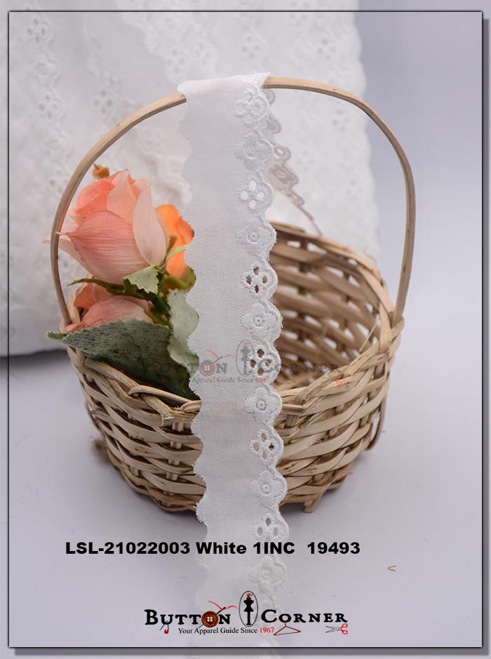 One Side Border Cotton Lace