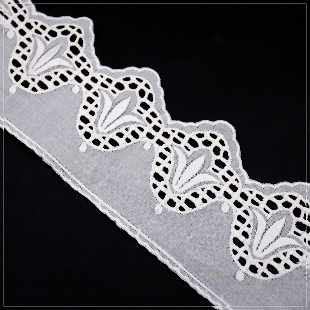 Cotton One Side Border Lace