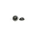 Round Lion Head Pin