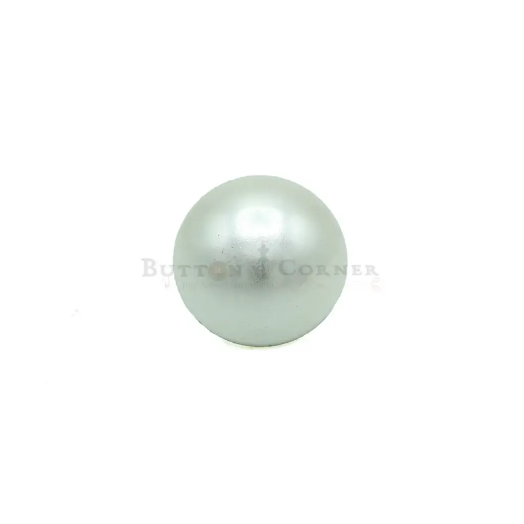 ABS Plastic Imitation Half Round Pearl Shank Button