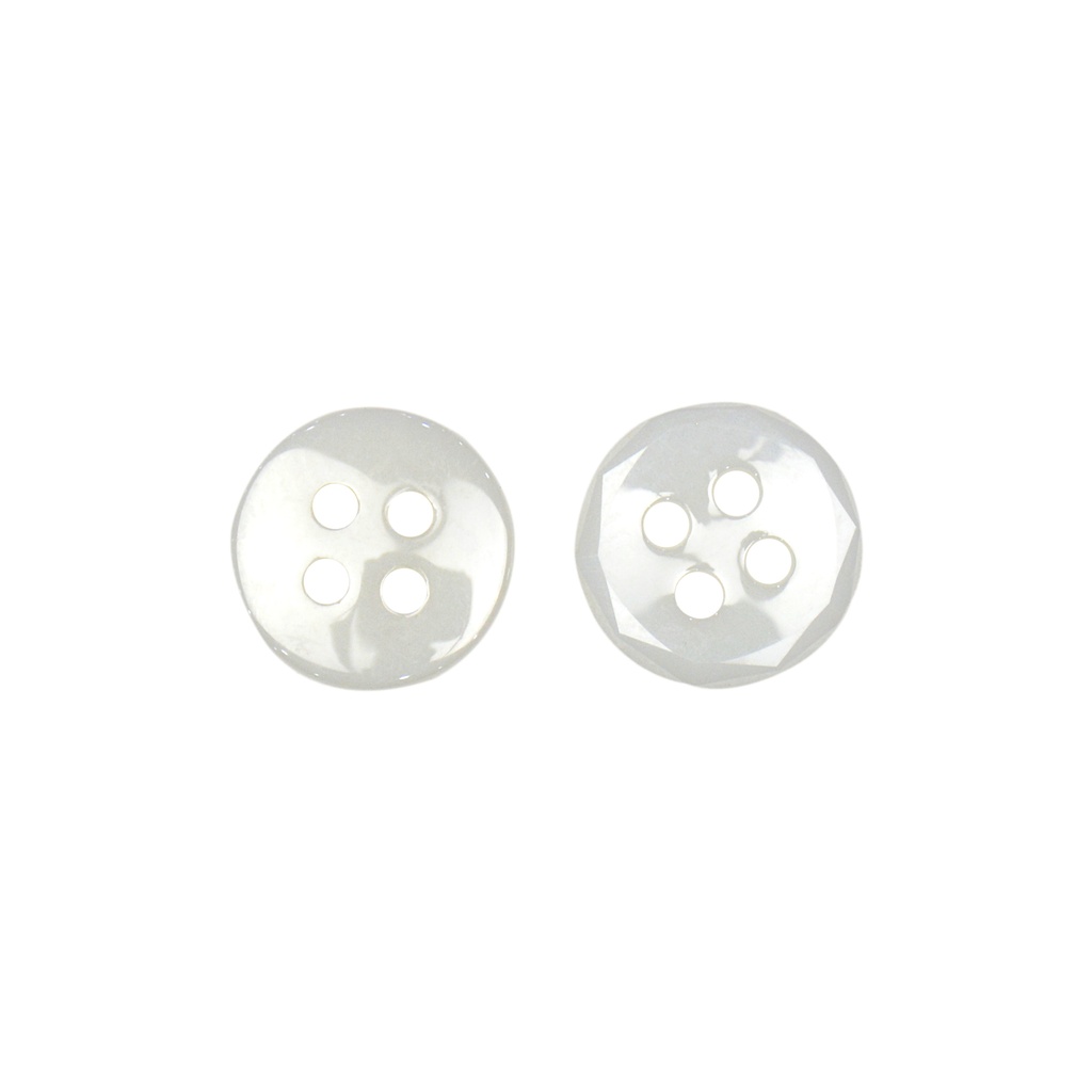 Ceramic 4 Hole Shirt Crystal Button